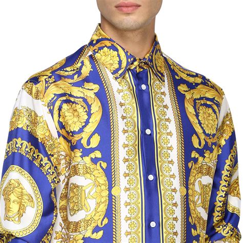 prezzo chemise versace|versace outlet sale.